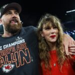 Travis Kelce Rocks Wedding Cake T-Shirt on Red Carpet; Taylor Swift Fans Jump to Obvious …