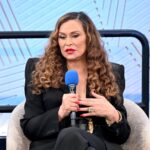 Tina Knowles Has Wardrobe Malfunction at Live Event