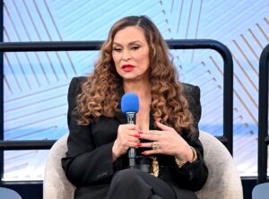 Tina Knowles Has Wardrobe Malfunction at Live Event