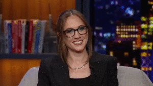 Kat Timpf Stages Cancer-Free ‘Gutfeld!’ Comeback After Giving Birth