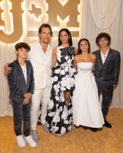 Matthew McConaughey’s Son Levi, 16, Attends His First-Ever Dior Fashion Show