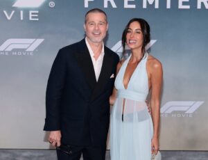 Brad Pitt and Ines de Ramon Make Rare Red Carpet Appearance, Pack on PDA