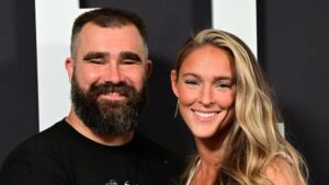 Kylie Kelce Shuts Down Commenters Thirsting Over Husband Jason