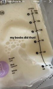 Hailey Bieber Shows Off Breast Milk Supply: ‘My Boobs Did That!’