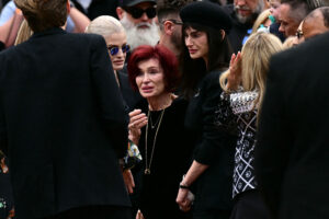 Ozzy Osbourne’s Family Is Visibly Emotional at His Funeral Procession