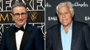 John Oliver Claps Back at Jay Leno Over Late Night TV Criticism
