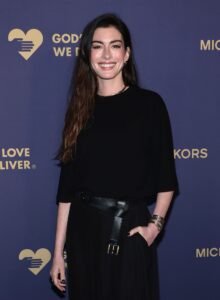 Anne Hathaway Has Rare Red Carpet Date Night With Husband Adam Shulman