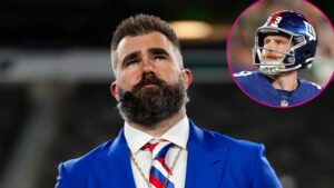 Jason Kelce Deletes Tweet Mocking Giants Kicker Who Was Cut From the Team